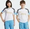 adidas Tiro Nations Pack T-Shirt kurzarm white/light blue/black/hazy beige (Junior) Vorschaubild