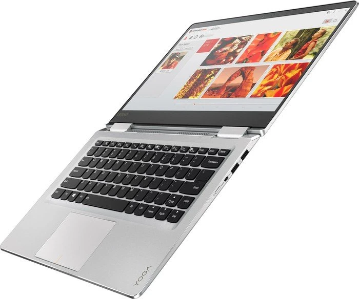 Lenovo Yoga 710-14ISK, Platinum Silver, Core i7-6500U, 8GB RAM, 256GB SSD, GeForce 940MX, DE
