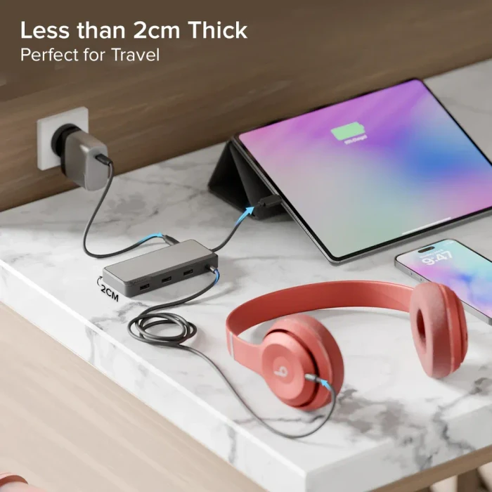 Alogic Fusion Pro GO USB-C Compact Dock, USB-C 3.0 [Stecker], V2