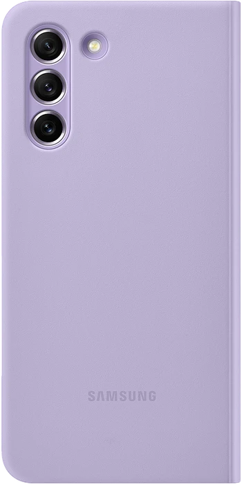 Samsung Clear View Cover für Galaxy S21 FE Lavender