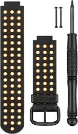 Garmin Ersatzarmband für Forerunner 220/620 schwarz/orange (010-12061-12)
