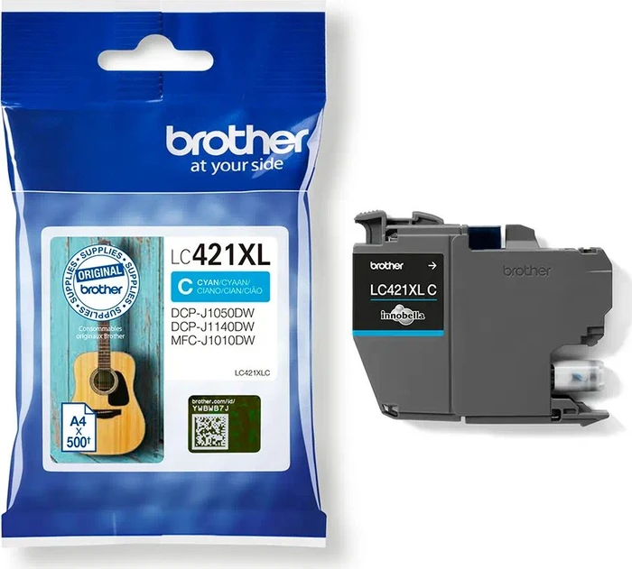 Brother Tinte LC421XLC cyan