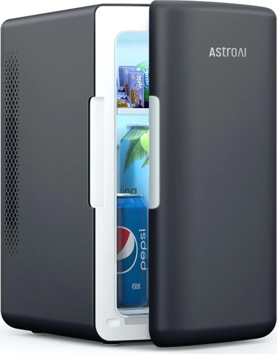 AstroAI 2in1 Camping-Kühlschrank schwarz 12V/24V