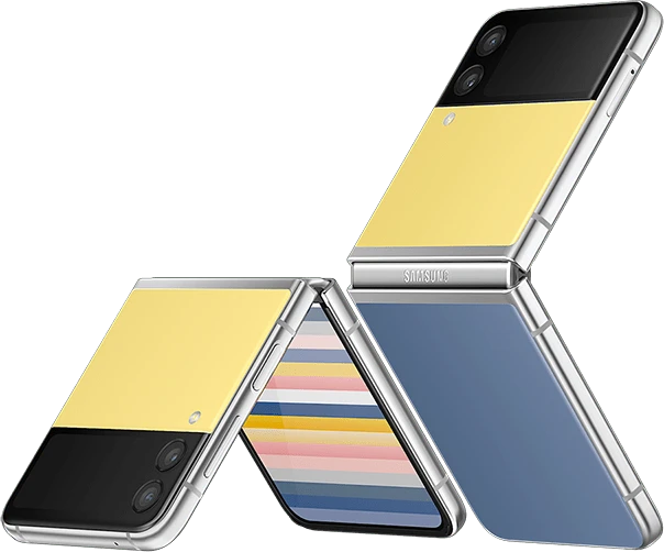 Samsung Galaxy Z Flip3 5G Bespoke Edition 256GB gelb/blau/silber
