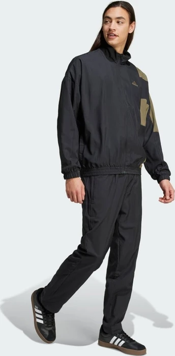 adidas Sportswear Colorblock Trainingsanzug schwarz/weiß (Herren)