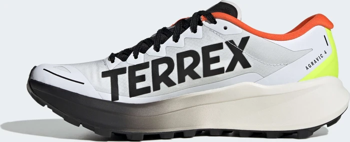 adidas Terrex Agravic 4 cloud white/core black/semi impact orange (Herren)