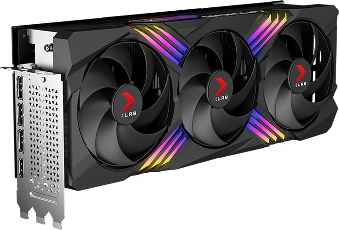 PNY GeForce RTX 4080 XLR8 Gaming Verto Epic-X RGB Overclocked Triple Fan, 16GB GDDR6X, HDMI, 3x DP