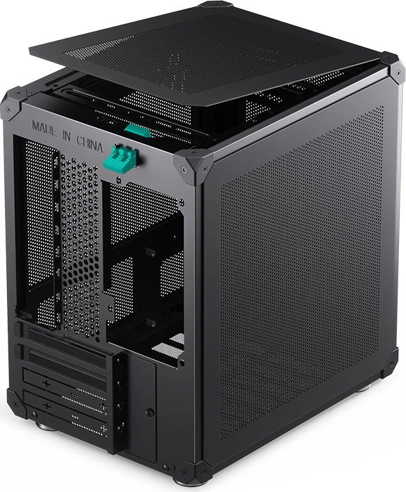 Jonsbo C6 Black, schwarz