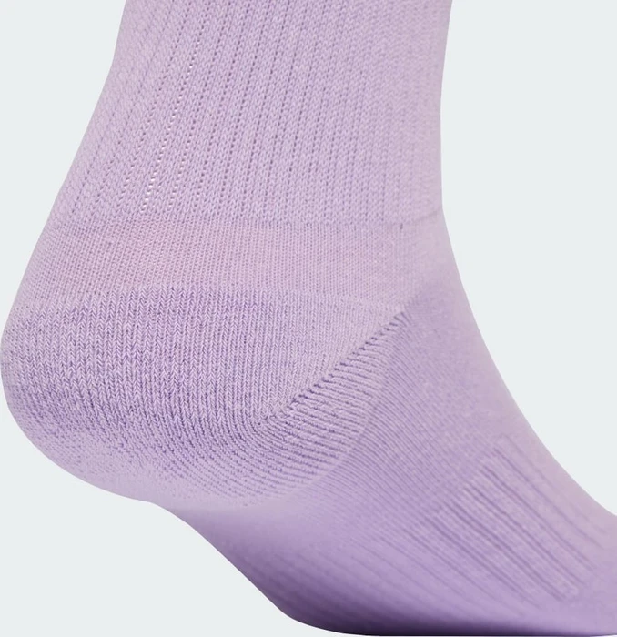 adidas Logo Socken white/aurora plum/preloved violet/powder plum, 3 Paare