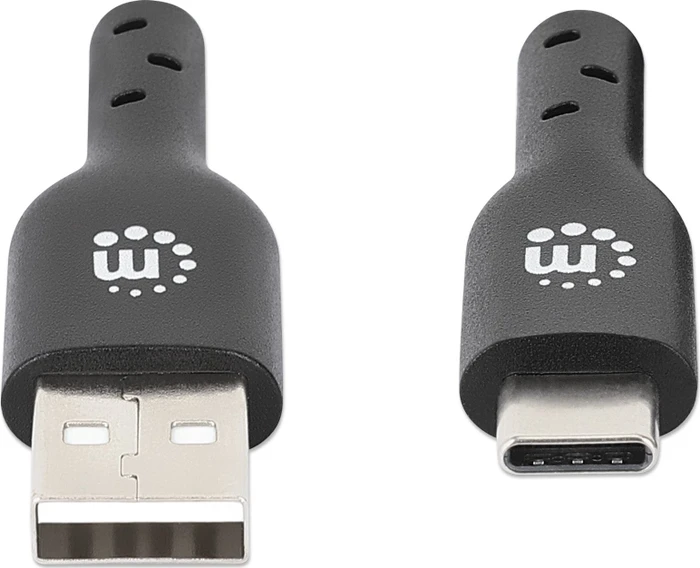 Manhattan USB 3.1 Typ-C Gen 1-Kabel 3.0m schwarz