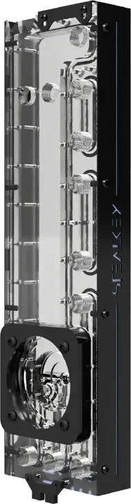 Stealkey Customs Hyte Y60 x Stealkey EXP 60 D-RGB Distro-Plate ab