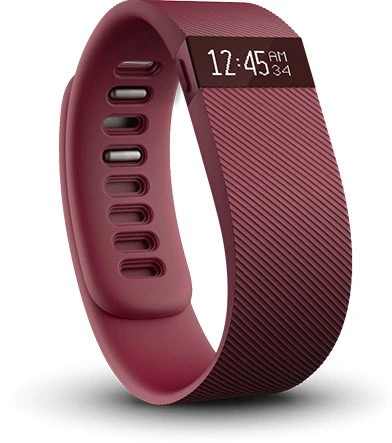 Fitbit Charge Small Aktivitäts-Tracker burgunderrot