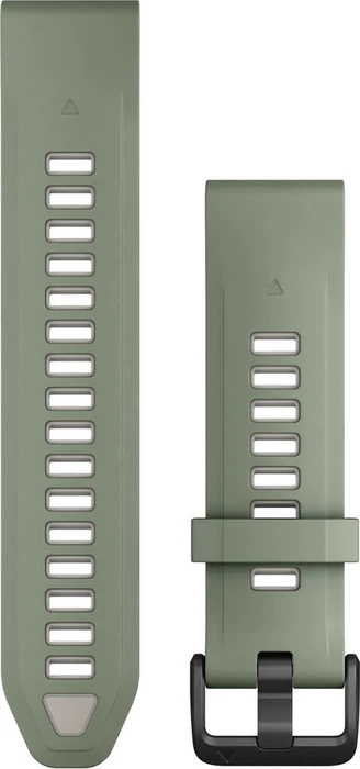 Garmin Ersatzarmband QuickFit 20 Silikon willow/fog grey
