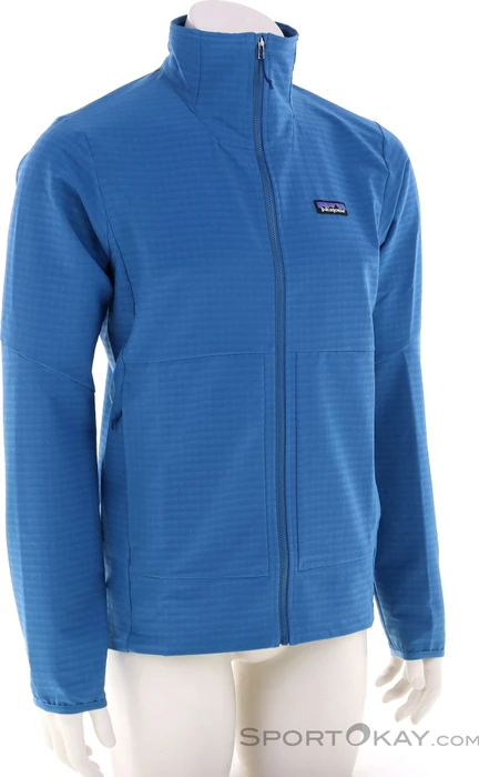 Patagonia R1 TechFace Jacke aquatic blue (Herren)