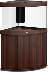 Juwel Trigon 190 LED Aquarium-Set mit Unterschrank, dunkles Holz/dunkles Holz, 190l