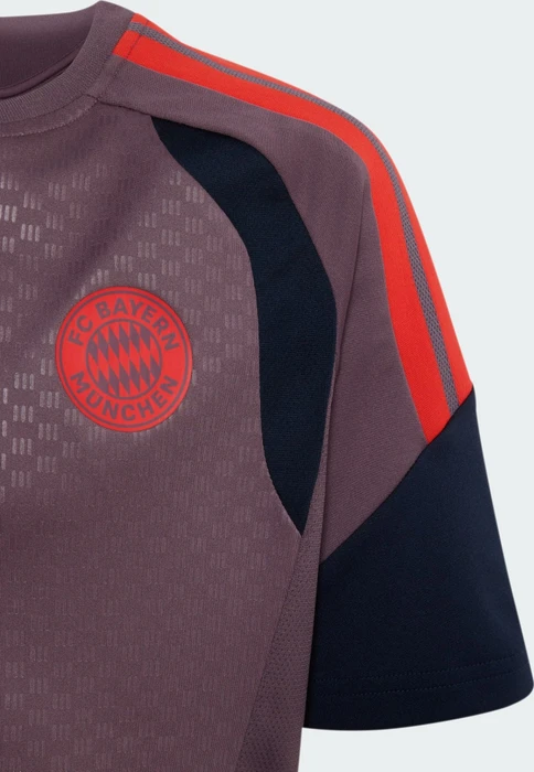 adidas FC Bayern München Cup 2026/2027 Trainingstrikot kurzarm shadow fig/legend ink (Junior)