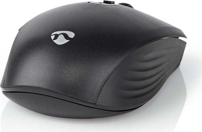 Nedis Wireless Mouse, schwarz, USB