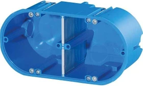 f-tronic HW Gerätedose massiv 2-fach