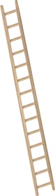 Layher Topic 1036 Holz Anlegeleiter, 14 Stufen