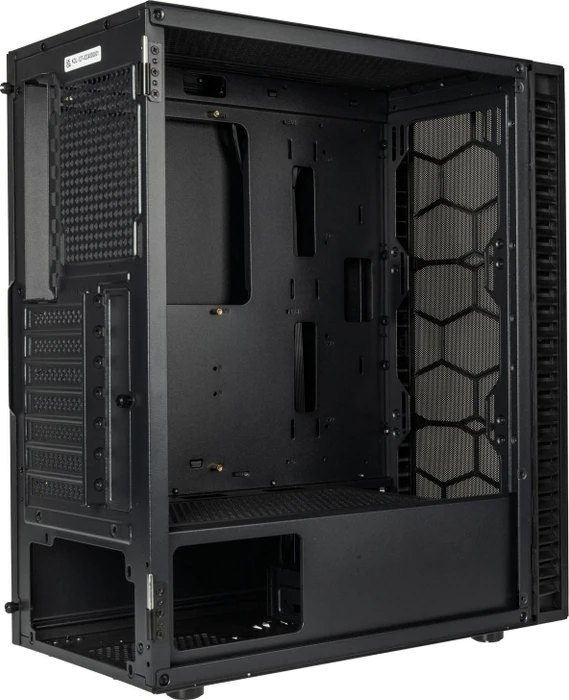 Kolink Observatory HF Mesh Core, schwarz, Glasfenster