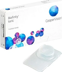 Cooper Vision Biofinity toric, +6.50 Dioptrien, 3 Stück