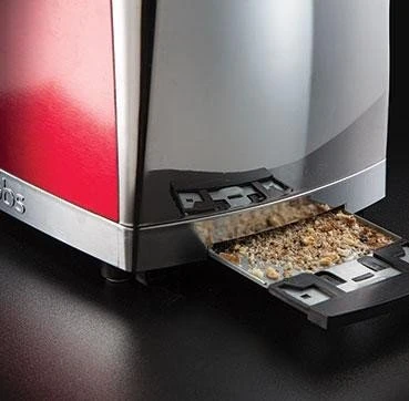 Russell Hobbs Luna Langschlitz-Toaster solar red