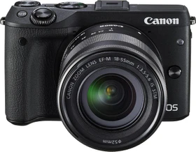 Canon EOS M3 mit Objektiv EF-M 18-55mm 3.5-5.6 IS STM