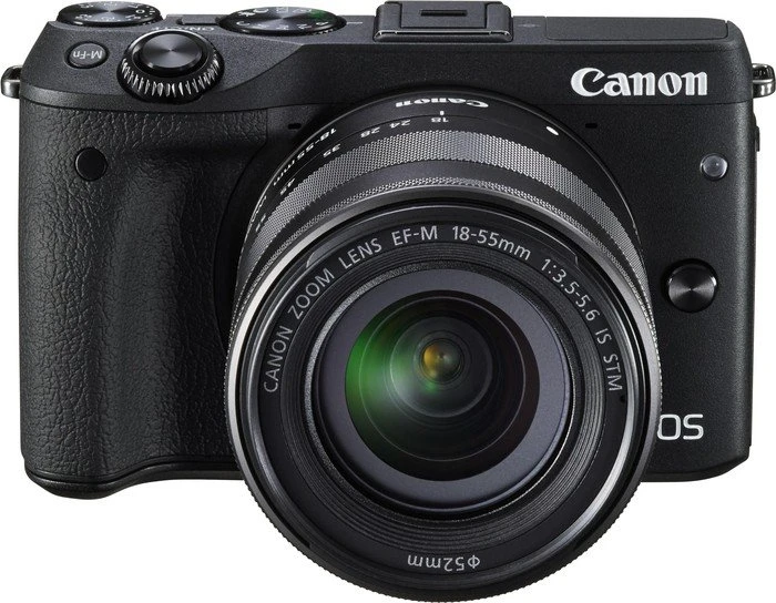 Canon EOS M3 mit Objektiv EF-M 18-55mm 3.5-5.6 IS STM