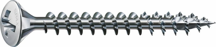 Spax vernickelt 4CUT PZ2 Universalschraube, 3.5x30mm, 1000 Stück
