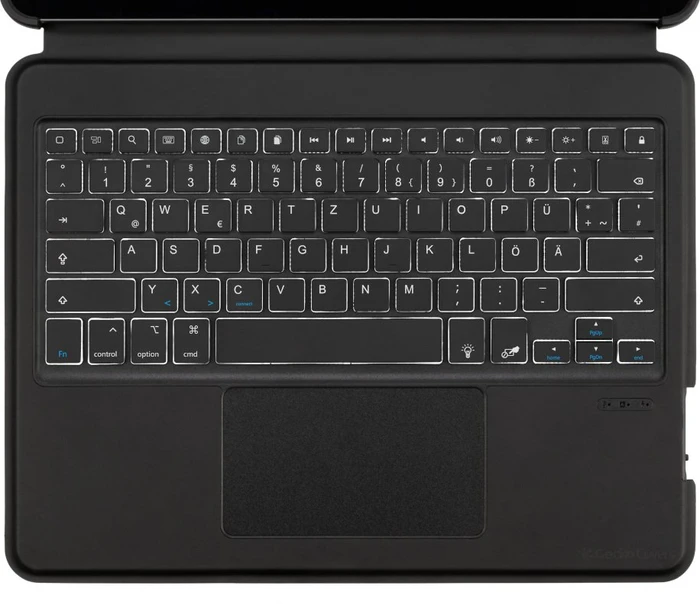 Gecko Keyboard Cover für iPad Pro 12.9", schwarz, DE
