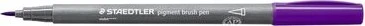 Staedtler pigment brush pen 371 violett
