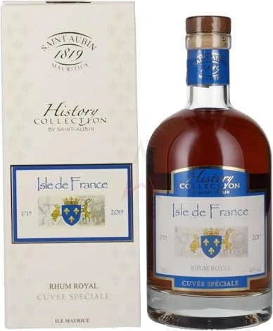 Saint Aubin History Collection Isle de France Rhum Royal Cuvée Spéciale 700ml
