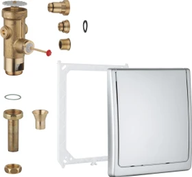 Grohe Druckspüler für WC chrom
