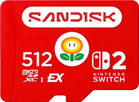 SanDisk Nintendo Switch 2 R880/W650 512GB, UHS-I, Class 10, SD Express EX I