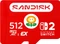 SanDisk Nintendo Switch 2 R880/W650 512GB, UHS-I, Class 10, SD Express EX I Vorschaubild