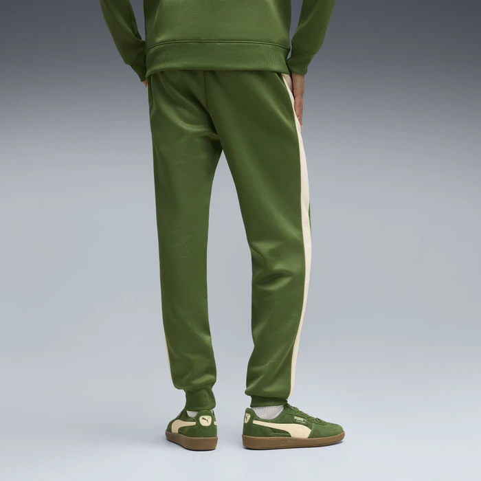 Puma T7 Always On Trainingshose lang earthy green/buttercream (Herren)