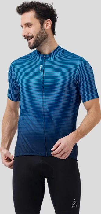 Odlo The Essential Trikot kurzarm indigo bunting/blue wing teal (Herren)