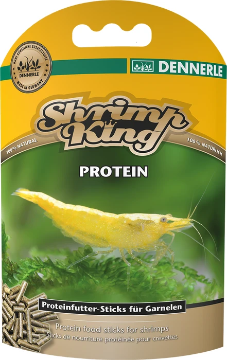 Dennerle Shrimp King Protein Ergänzungsfutter-Sticks für Garnelen, 45g