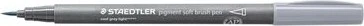 Staedtler pigment soft brush pen 372 kaltgrau hell