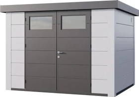 Telluria Classico 3024 Gerätehaus weiß/grau