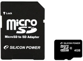 Silicon Power 4GB Kit, Class 10