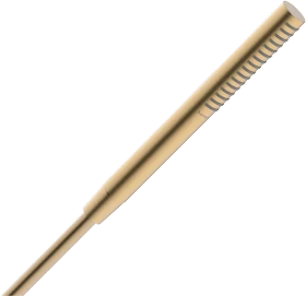Hansgrohe Axor Pulsify S Stabhandbrause 100 1jet EcoSmart brushed bronze