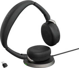Jabra Evolve2 65 Flex USB-C UC inkl. Wireless Charging Pad