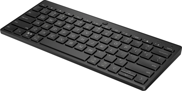 HP 350 Compact Multi-Device Keyboard, schwarz, Bluetooth, DE