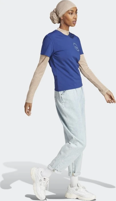 adidas Graphic T-Shirt kurzarm victory blue (Damen)