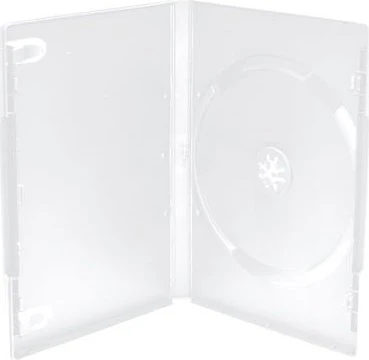 MediaRange DVD-Hülle für 1 Disc, transparent, 5er Pack