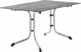 Sieger Boulevard Polytec Klapptisch 140x90cm graphit/beton hell