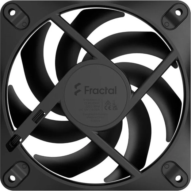 Fractal Design Dynamic 3 Reverse Black, schwarz, 120mm