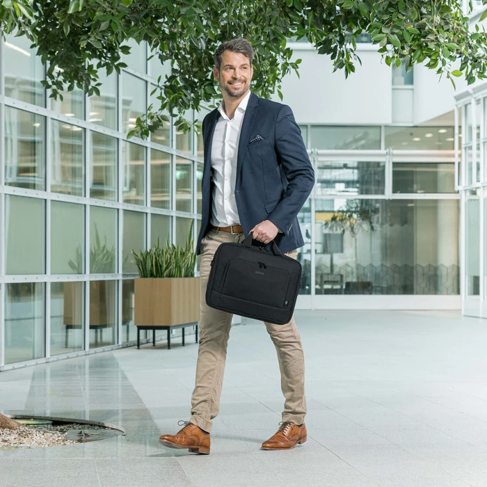 Dicota Eco Top Traveller Base 13-14.1" Notebooktasche, schwarz