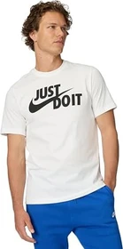 Nike JDI T-Shirt kurzarm weiß/schwarz (Herren)